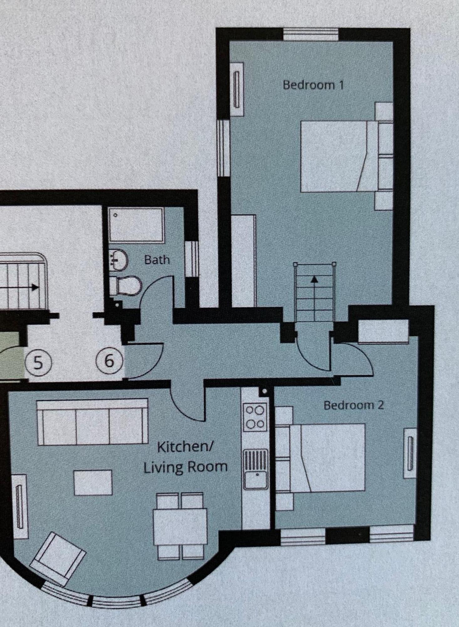 Апартаменты King Street Penthouse - 2 Bed Грейт-Ярмут Экстерьер фото